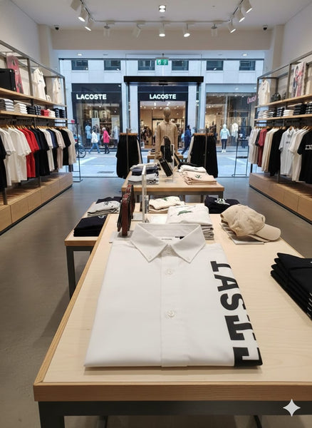 Classic White Button-Down Shirt with Bold Vertical Logo Print