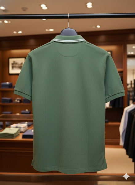 Premium Green Polo Bear Classic Polo Shirt  Premium Casual Style