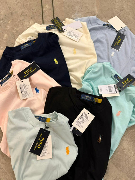 Women’s  T-Shirt with Classic Polo Logo  Soft & Stylish Everyday Wear