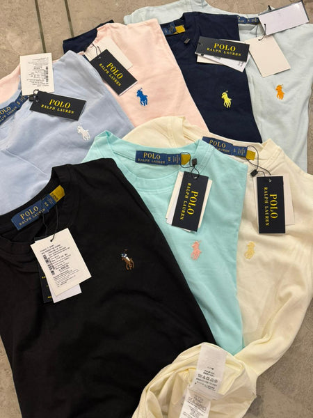 Women’s  T-Shirt with Classic Polo Logo  Soft & Stylish Everyday Wear