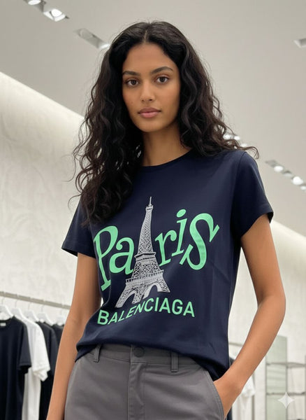 Premium  Women’s Graphic Print White T-Shirt