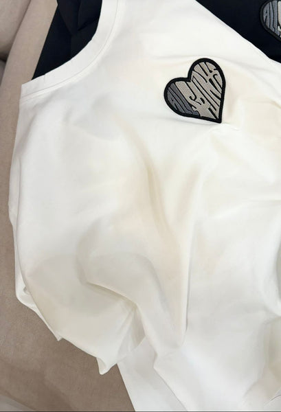 Premium Women’s Heart Logo  T-Shirt