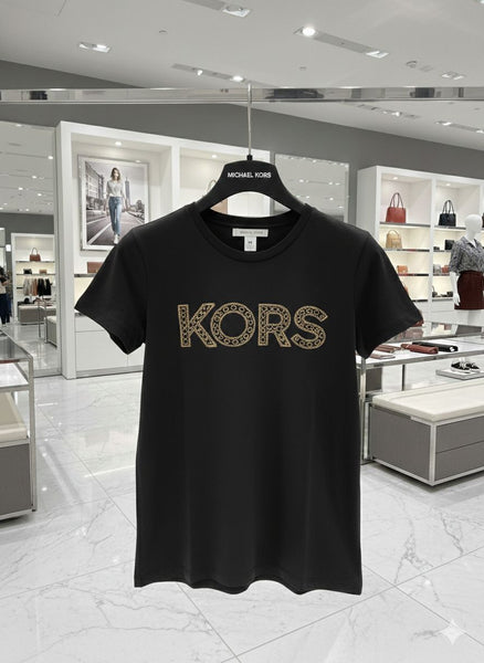 Premium Elegant Black Logo Women’s T-Shirt
