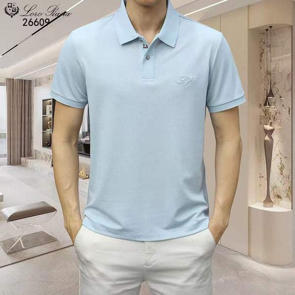 Men’s Classic Polo T-Shirt  Minimal Premium Short Sleeve Style