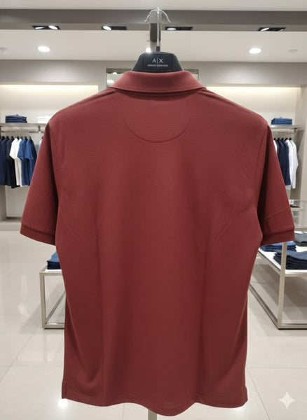 Premium Classic Maroon Polo T-Shirt – Smart Casual Comfort Wear