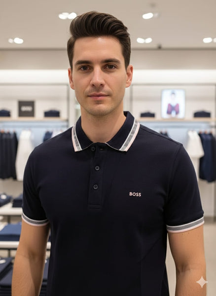Premium Classis Polo T-Shirt with Contrast Collar