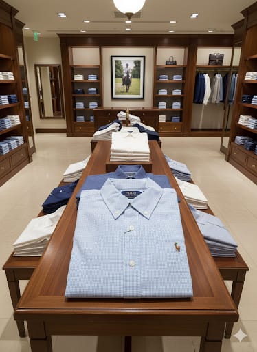 Men’s Premium Light Blue Checkered Shirt