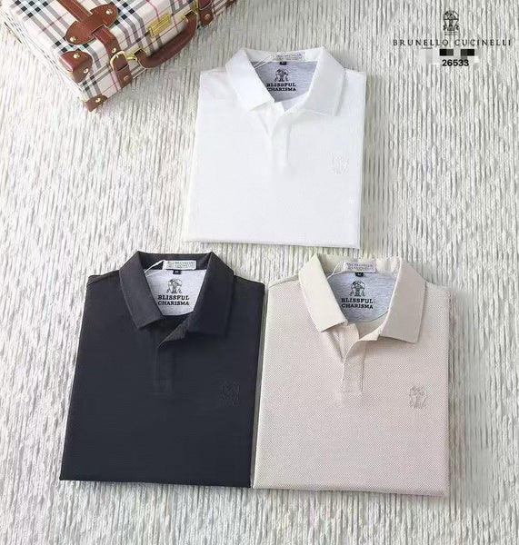 Men’s Premium Solid Polo T-Shirt  Luxury Minimal Style