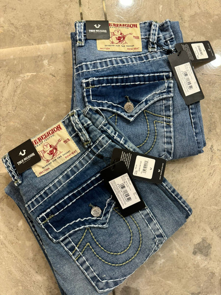 Premium Designer Jeans  Classic Stitch Detail Denim