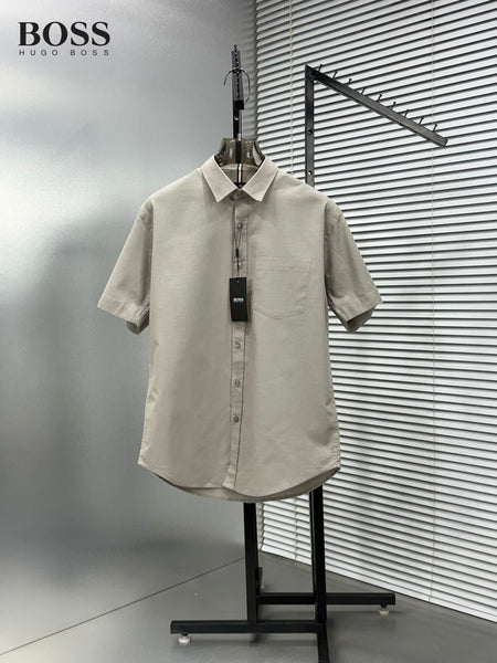 Premium Short Sleeve Shirt Luxury Regular Fit Casual & Formal Wear for Men