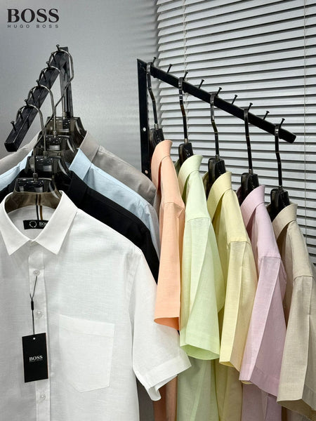 Premium Short Sleeve Shirt Luxury Regular Fit Casual & Formal Wear for Men