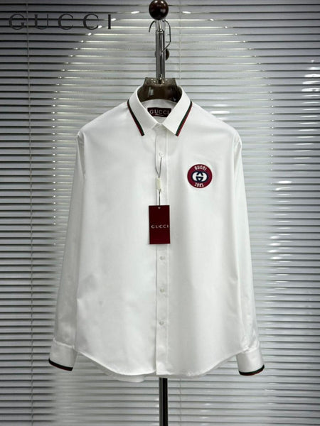 Men’s Premium Logo Shirt  Classic Fit with Signature Patch