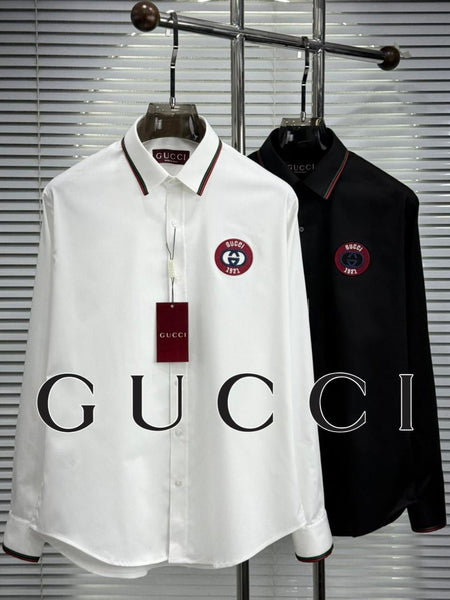 Men’s Premium Logo Shirt  Classic Fit with Signature Patch