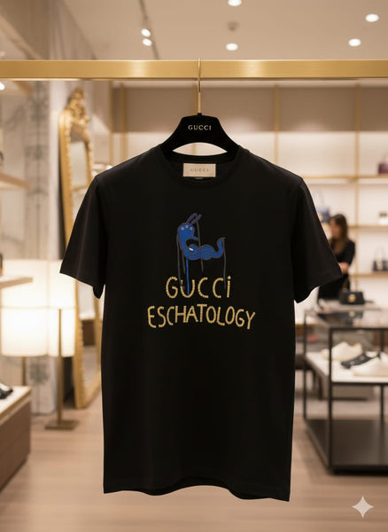Eschatology Graphic Black T-Shirt – Premium Designer Edition