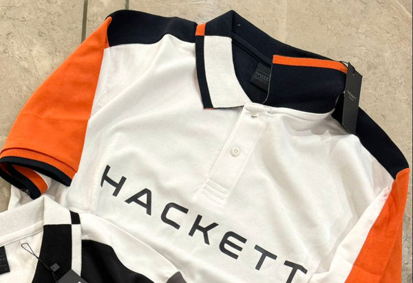 Men’s Premium Color-Block Polo T-Shirt