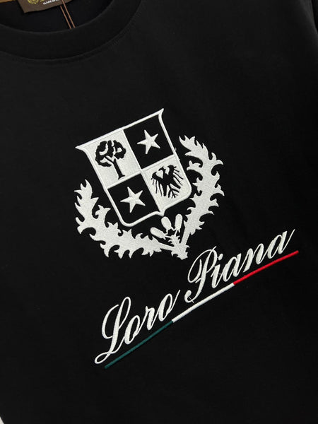 Premium  Crew Neck T-Shirt with Luxury Logo Print