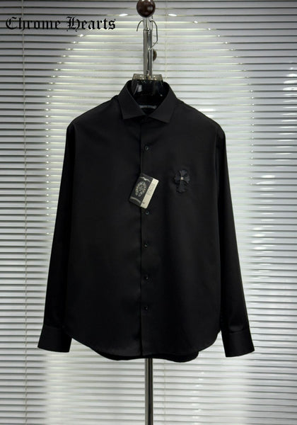Premium Cross Logo Classic Formal Shirt for Men