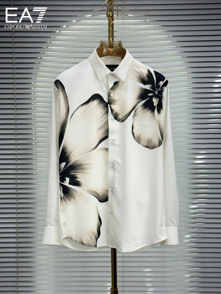 Elegant Floral Designer Shirt For men