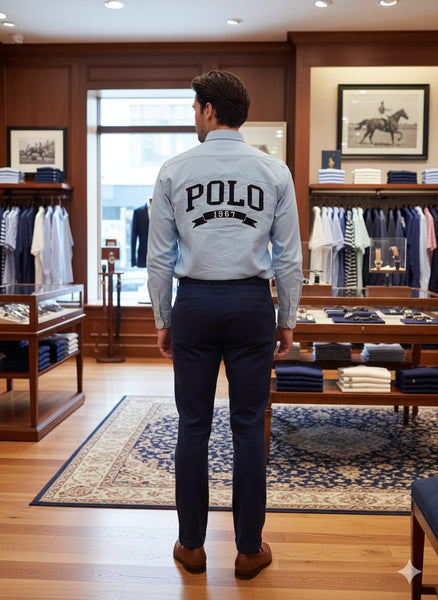 Premium Classic Oxford Long Sleeve Shirt For Men