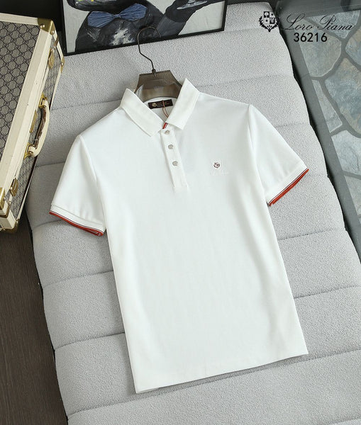 Elegant Smart Casual Style Polo T-shirt For Men