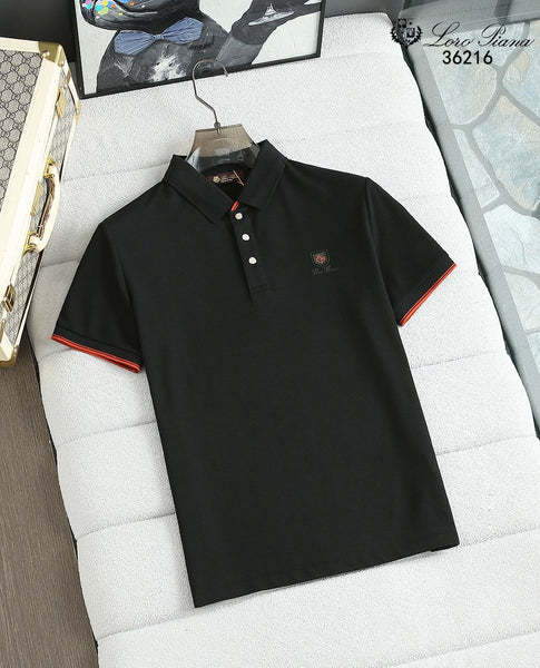 Elegant Smart Casual Style Polo T-shirt For Men