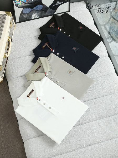 Elegant Smart Casual Style Polo T-shirt For Men