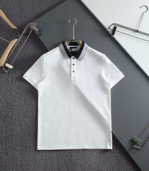 Premium Contrast Collar Polo Shirt For Men