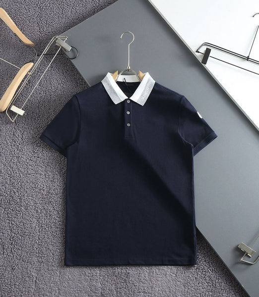 Premium Contrast Collar Polo Shirt For Men