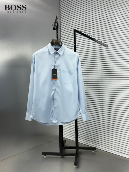 Premium Formal Shirt Classic Fit Long Sleeve Button-Down Shirt for Men