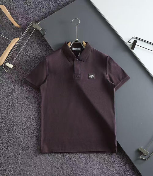 Men’s Premium Solid Polo T-Shirt  Classic Collared Casual  Tee