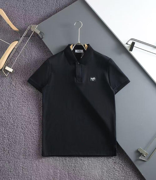 Men’s Premium Solid Polo T-Shirt  Classic Collared Casual  Tee