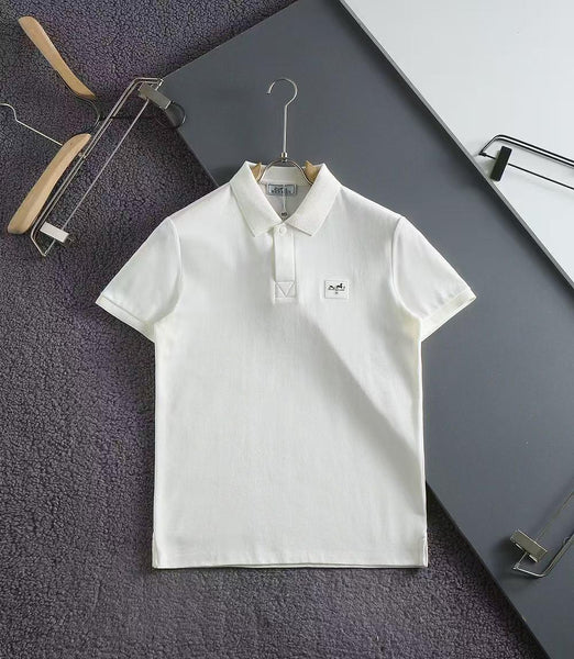 Men’s Premium Solid Polo T-Shirt  Classic Collared Casual  Tee