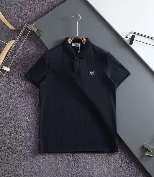 Men’s Premium Solid Polo T-Shirt  Classic Collared Casual  Tee
