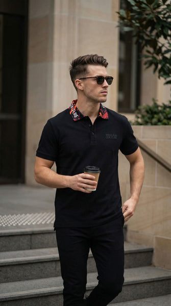 Men Premium Polo T-Shirt – Contrast Collar Designer Collection