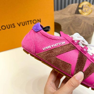 Premium Elegant  Pink Designer Sneakers For Women