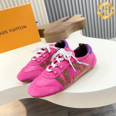 Premium Elegant  Pink Designer Sneakers For Women