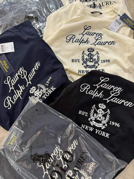Premium  Women’s Crest-Embroidered Tee