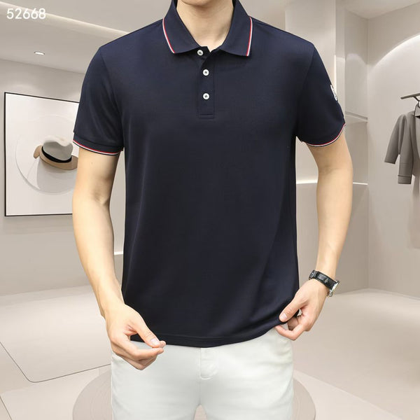 Men’s Classic  Polo T-Shirt with Contrast Tipping  Smart Casual Fit