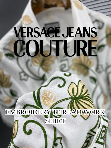 Premium Floral Print Half Sleeve Shirt  Luxury Designer Style
