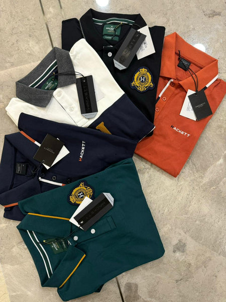 Premium Polo T-Shirt Classic Branded Half Sleeve Tee
