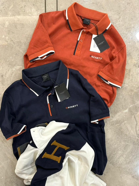 Premium Polo T-Shirt Classic Branded Half Sleeve Tee