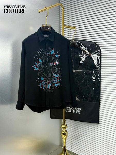 Bold Luxury Statement Shirts Tiger & Panther Print Edition