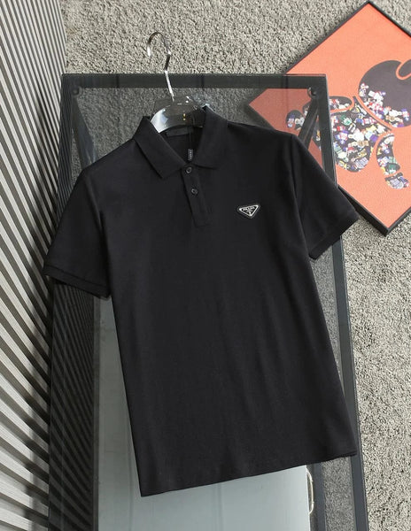 Classic Luxury Polo  Minimal Logo Edition