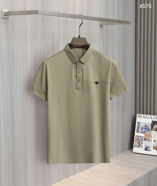 Premium  Polo T-Shirt with Designer Placket Detail