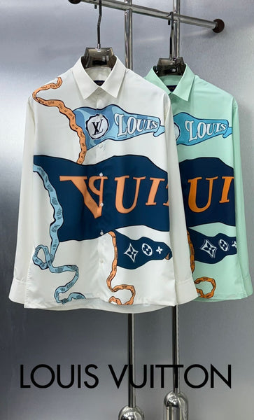 Premium Designer Printed Full Sleeve Shirt Bold Graphic Style