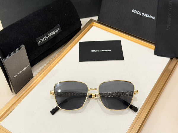 Luxury Frame Designer Sunglasses with Signature Detail