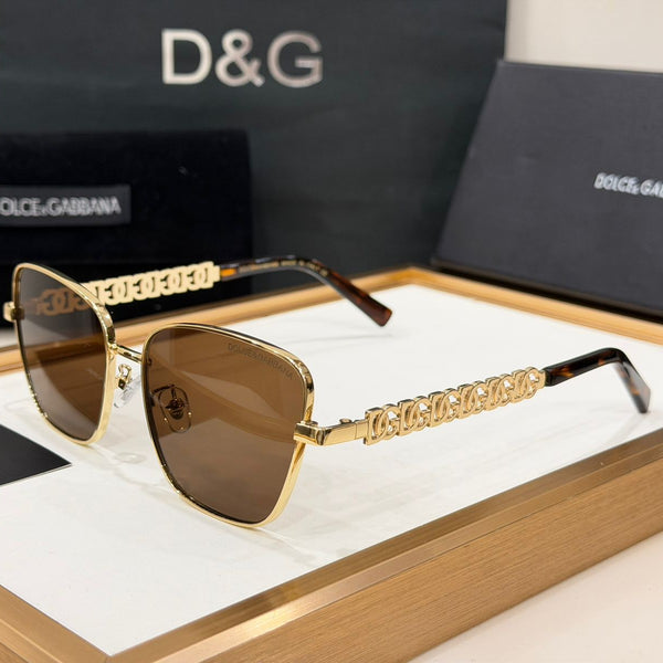 Luxury Frame Designer Sunglasses with Signature Detail