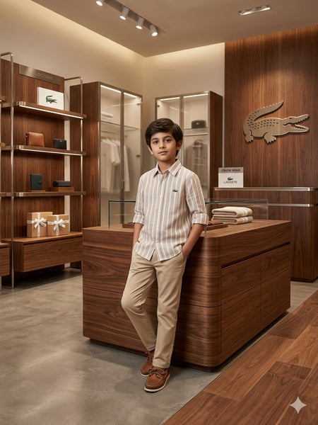 Kids Premium Striped  Shirt Smart Casual Comfort Wear