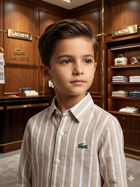 Kids Premium Striped  Shirt Smart Casual Comfort Wear