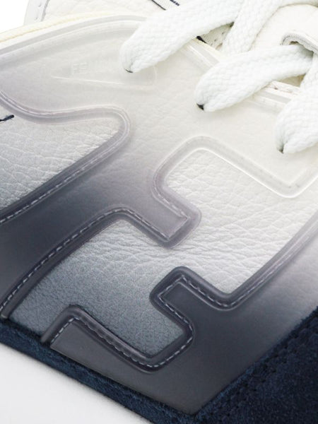 Premium White & Black Luxury Sneakers with Signature Design